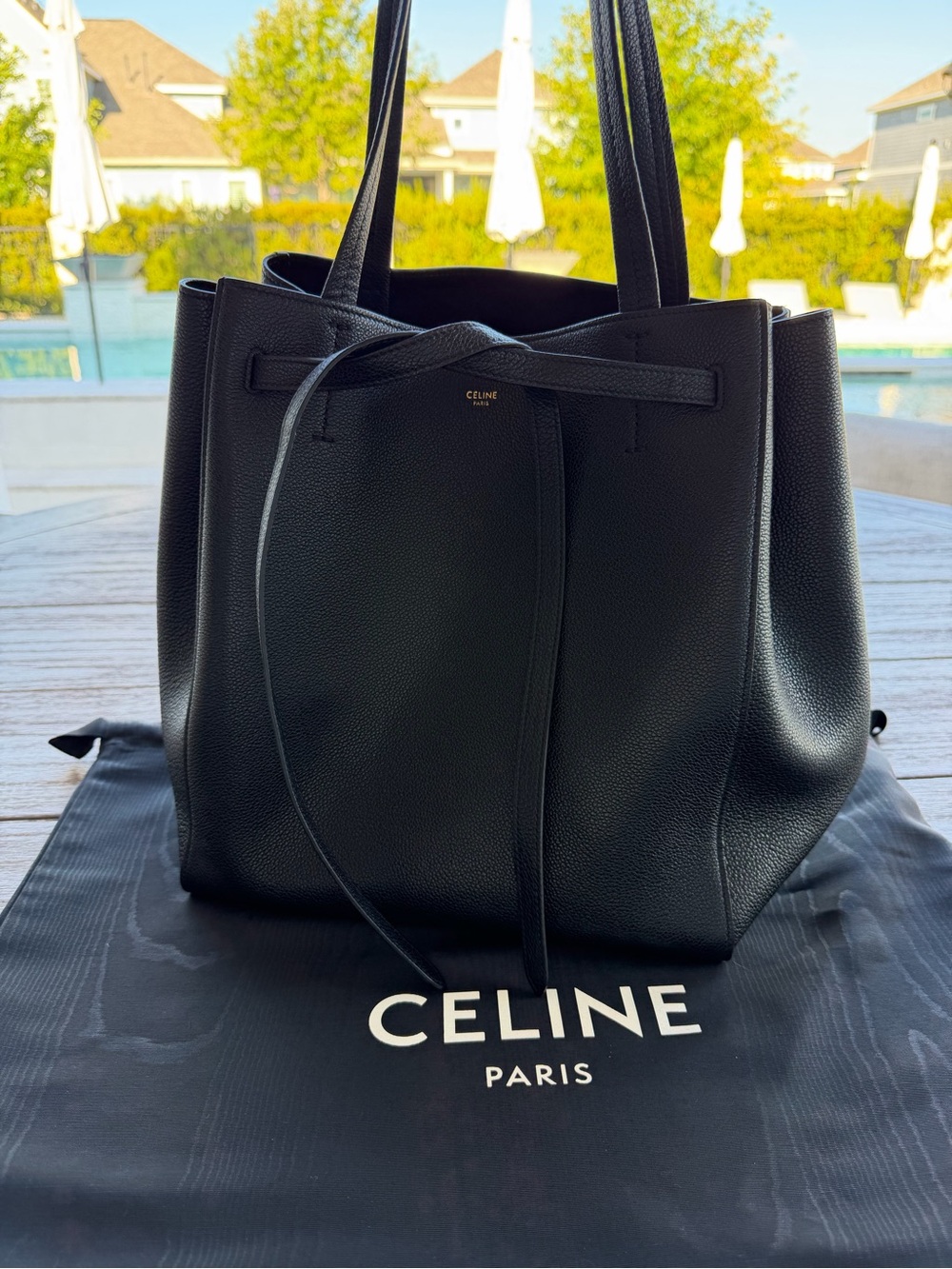 Celine Cabas Tote Bag